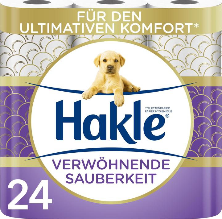 Produktbild Hakle Verwöhnende Sauberkeit (24 x)
