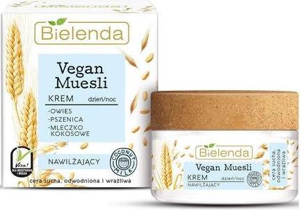 Produktbild Bielenda Vegan Muesli Moisturizing Cream 50ml (Körpermilch, 50 ml)