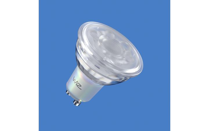 Productafbeelding WiZ Afstembaar wit en gekleurd glas (GU10, 4.70 W, 345 lm, 1 x, F)