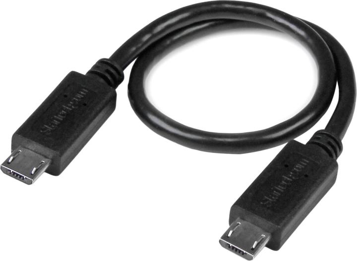 Produktbild StarTech 20cm USB OTG Kabel - Micro USB auf Micro USB - USB OTG Adapterkabel - St/St (0.20 m, USB 2.0)