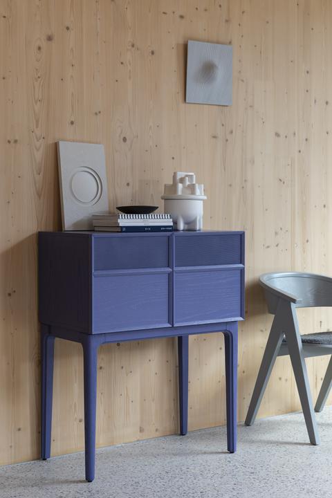 Image du produit Zuiver June Cabinet Ocean Purple (80 x 45 x 100 cm)