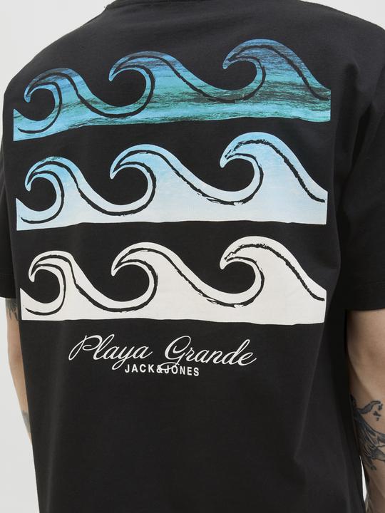 Actual product image Jack & Jones Gedruckt Rundhalsausschnitt T-shirt T-shirt (L)