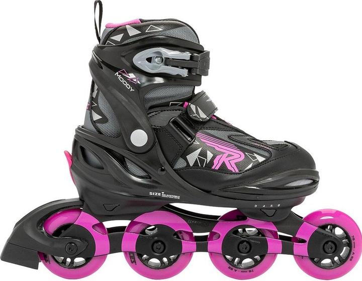 Produktbild Roces Rollschuhe Moody Girl Tif, schwarz-grau-rosa, Grösse 36-40 (39)