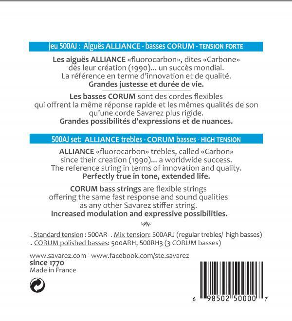Produktbild Savarez 500AJ (6 x, Gitarre, 0.03")