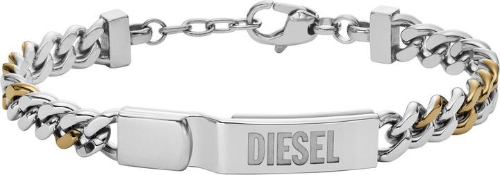 Image du produit Diesel Bracelet en acier (22 cm, Acier inoxydable)