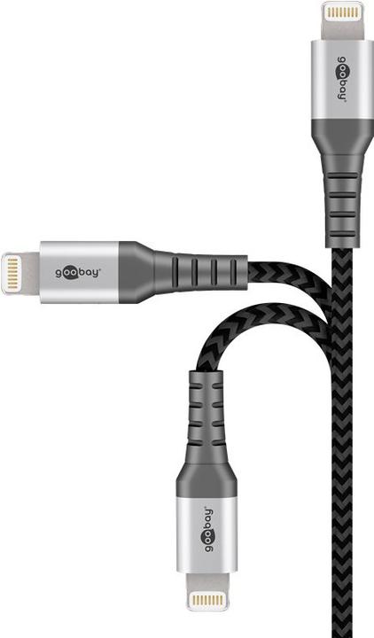 Produktbild Goobay USB C — Lightning (0.50 m, USB 4.0, 60 W)