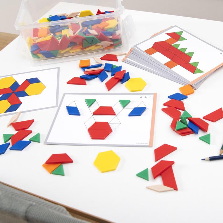 Image du produit Betzold Cartes participatives Pattern Blocks