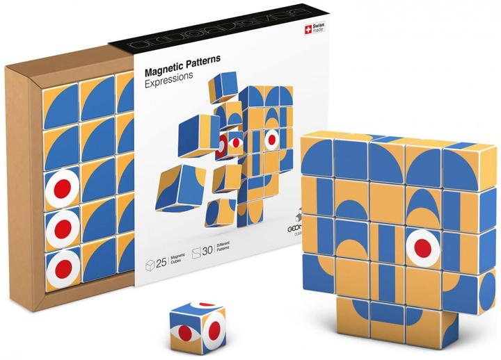 Actual product image Geomag Magicube Art Pattern 25 pcs