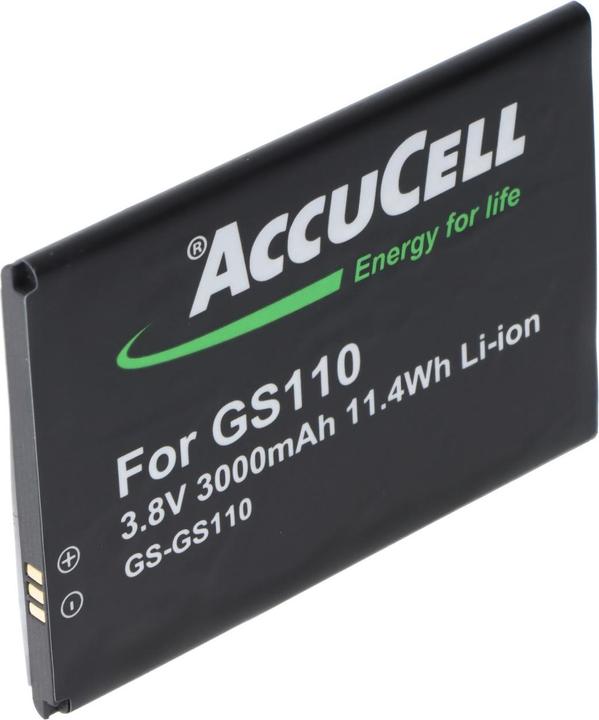 Immagine prodotto AccuCell Akku passend für Gigaset GS110 Li-ion 3.8V 3000mAh 11.4Wh