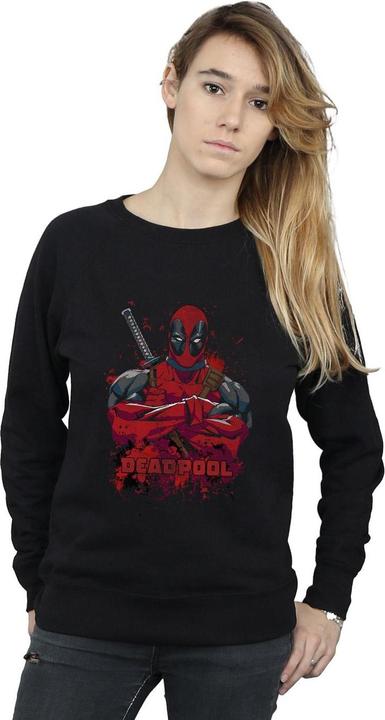 Produktbild Deadpool Pose Splat Sweatshirt (XXL)