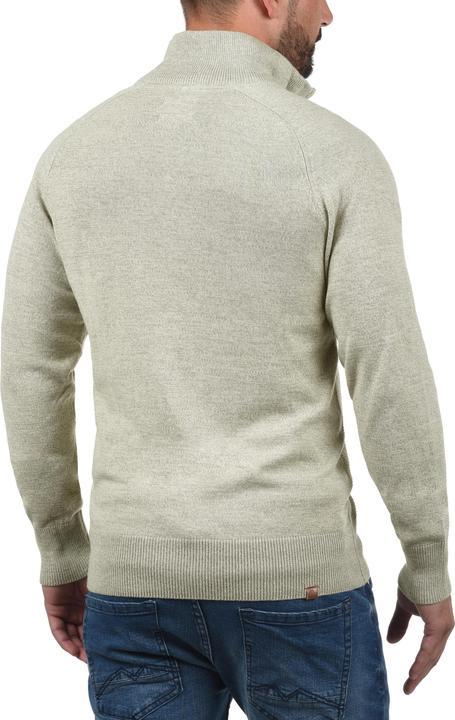 Immagine prodotto Blend Ganbolf Maglione In Maglia Grossa Pullover Con Colletto Troyer In Cotone 100% Stampa (L)