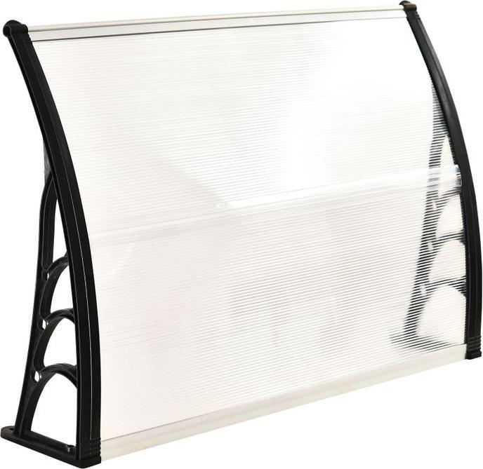 Image du produit Swisshandel24 Auvent 120 x 75 cm Polycarbonate Transparent