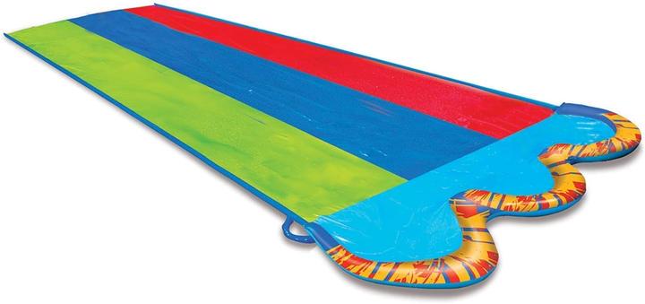 Image du produit Banzai Piste d'eau Speed Triple avec arroseurs et 3 bodyboards (4.90 m)