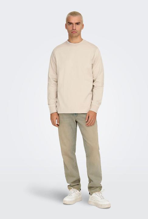 Actual product image Only & Sons ONSWEFT Niedrige Taille Normal geschnitten Jeans Slim Fit Jeans (28)