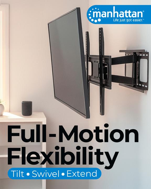 Image du produit Manhattan Support mural pour TV (Mur, 70", 50 kg)