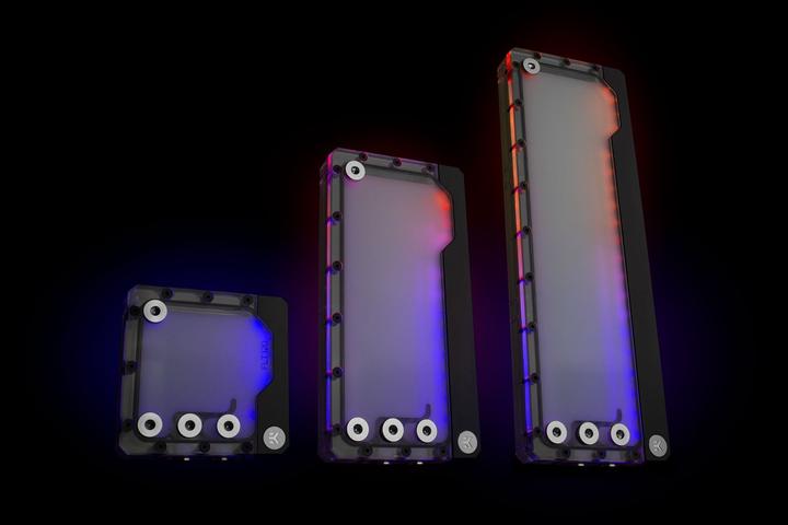 Actual product image EKWB EK-Quantum Kinetic FLT 360 DDC PWM D-RGB - acrylic
