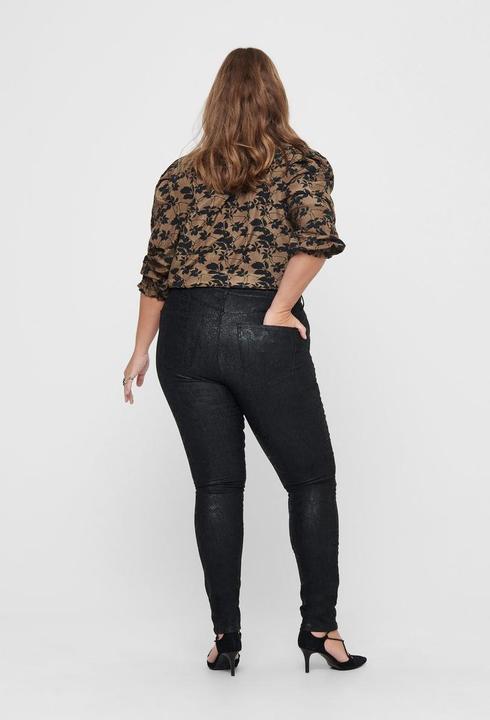 Actual product image Only Curvy Ecks Life Snake HW Skinny Fit Jeans (48)