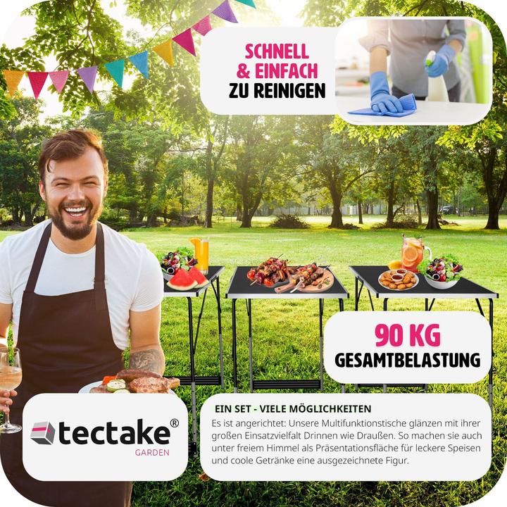 Image du produit tectake Tables à tapisser (300 x 60 cm)