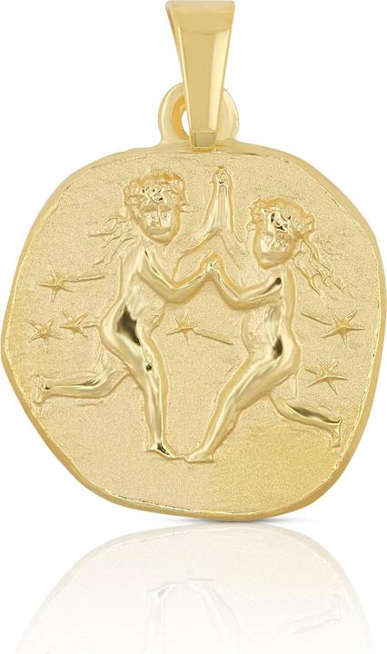 Muau Zwillinge (750/18K Gelbgold)