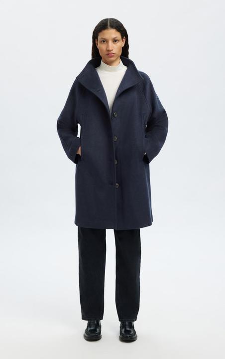 Actual product image Selected Femme Slfvinni Wool Blend Coat Noos (36)