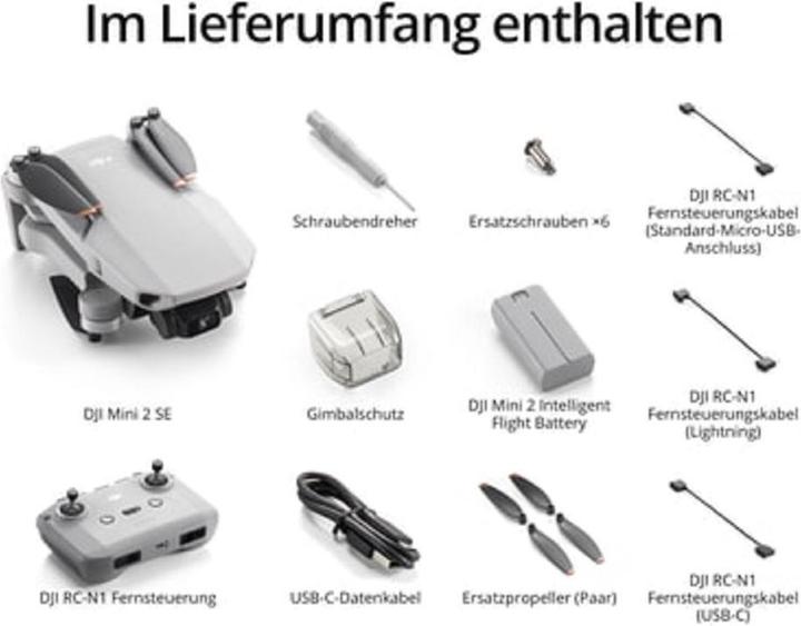 Immagine prodotto DJI Mini 2 SE (31 min, 246 g, 12 Mpx)