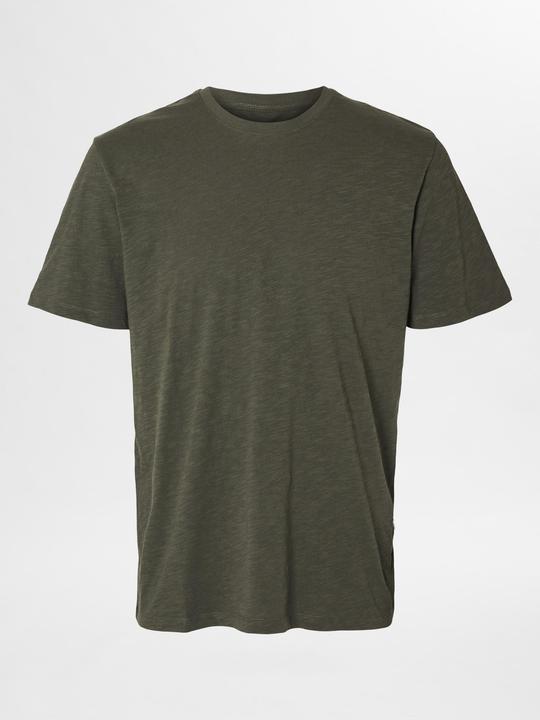 Selected Homme Flammengarn Baumwoll T-Shirt