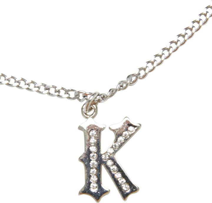 Image du produit Karl Kani KK Rhinestone Pendant Cuban Link Chain - 186091 (100% acier)