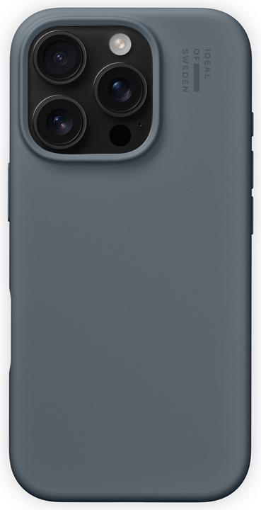 Actual product image iDeal Of Sweden Designer Magsafe Silicone Cover Midnight Blue (Apple iPhone 16 Pro Max)