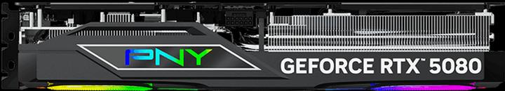 Actual product image PNY GeForce RTX 5080 ARGB Epic-X RGB Overclocked Triple Fan (16 GB)