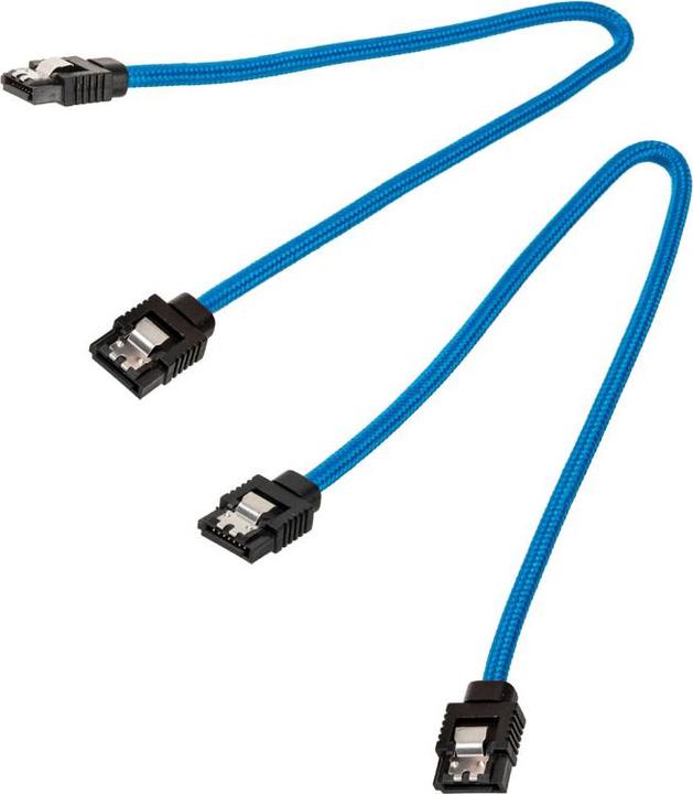 Produktbild Corsair Premium Sleeved SATA 2er-Pack