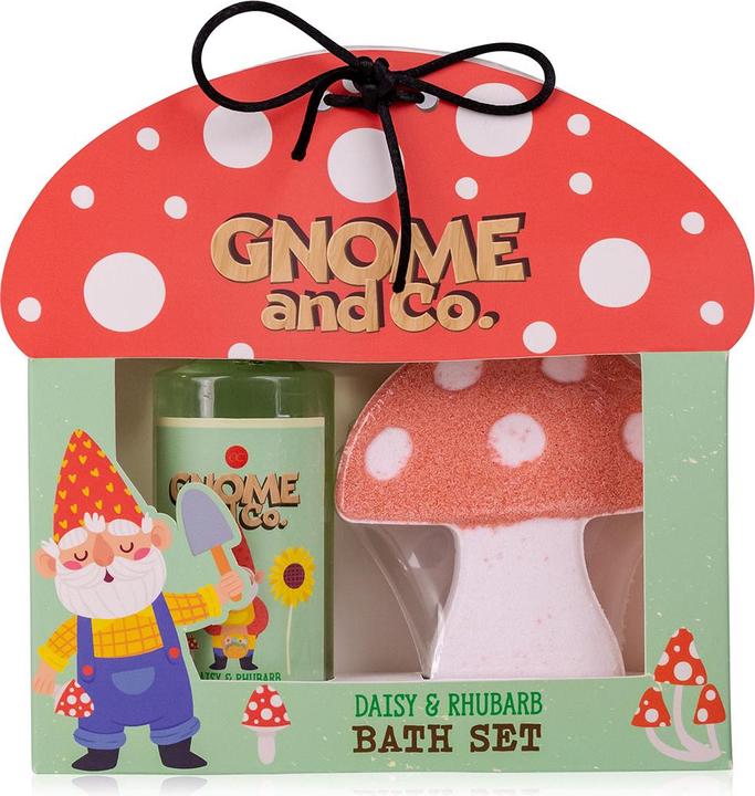 Immagine prodotto Accentra Set da bagno GNOME & CO. in confezione regalo, include gel doccia da 100 ml, macchia da bagno da (Set per la cura dei capelli)