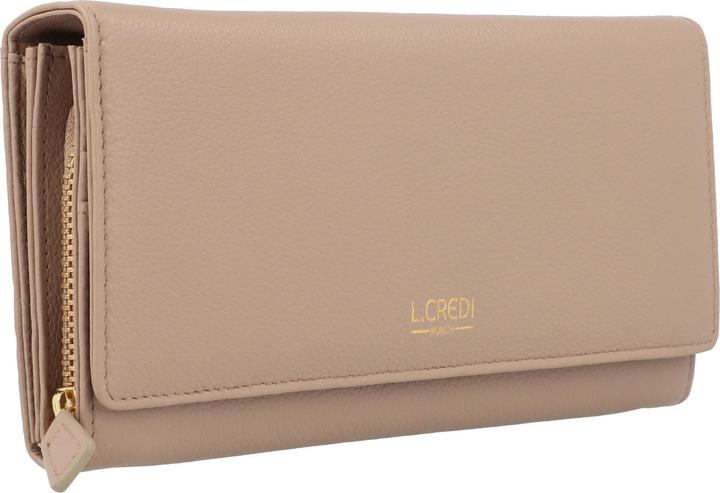 Actual product image L.Credi Evelyn wallet leather 20 cm
