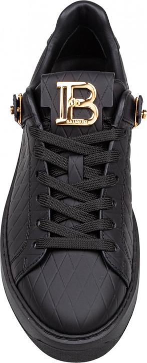 Immagine prodotto Balmain b-court leather sneakers with diamond embossing (38)
