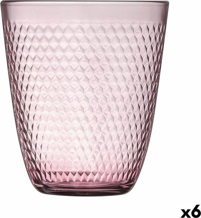 Produktbild Luminarc Trinkglas Pampille Rosa Glas 310 ml (6 Stück) (0.31 l, 6 x)