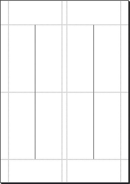 Actual product image Sigel Place cards (A4, 185 g/m², 20 x)