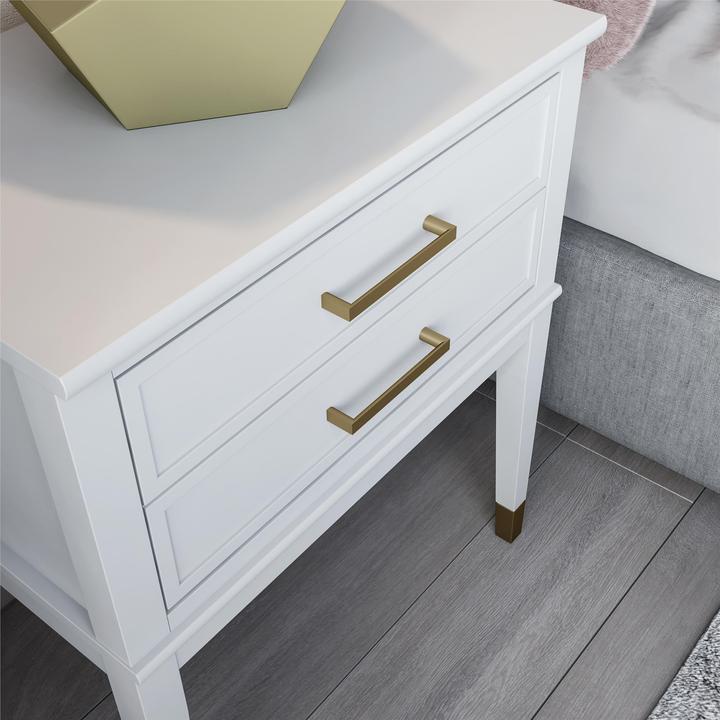Gold, White