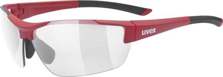 Produktbild Uvex Sports Sportstyle 612 Variomatic light Sportbrille (Farbe: 3390 red mat, variomatic smoke) (Variomatic Smoke, 3390 red matt, Variomatic light)