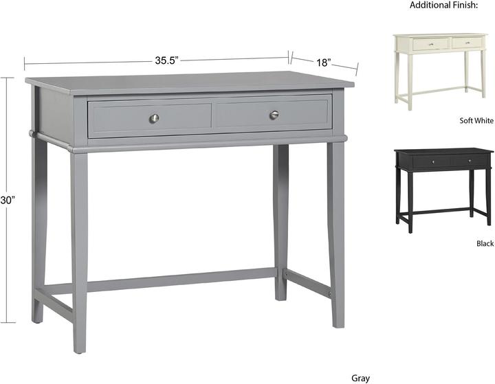 Actual product image Ameriwood Home Franklin (902 x 457 mm)
