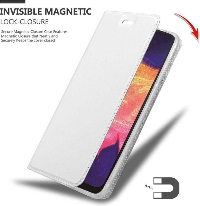 Produktbild Cadorabo Book Classy Style Cover (Samsung Galaxy A10, HTC One M10)