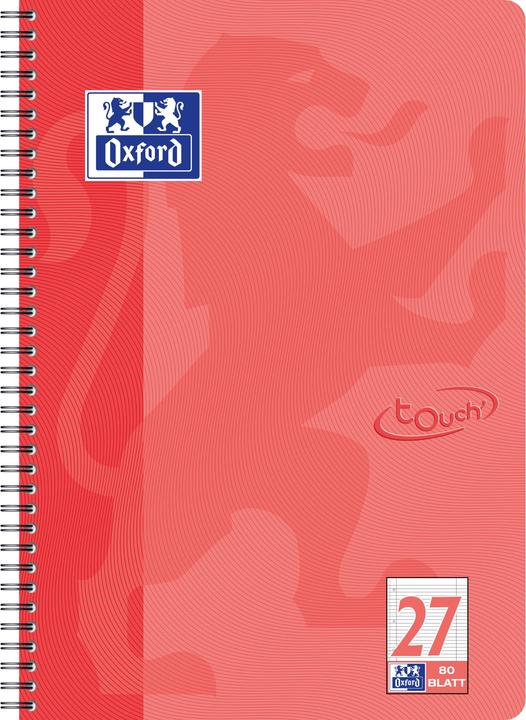 Produktbild Oxford TOUCH - Collegeblock (A4, Liniert, Weicher Einband)