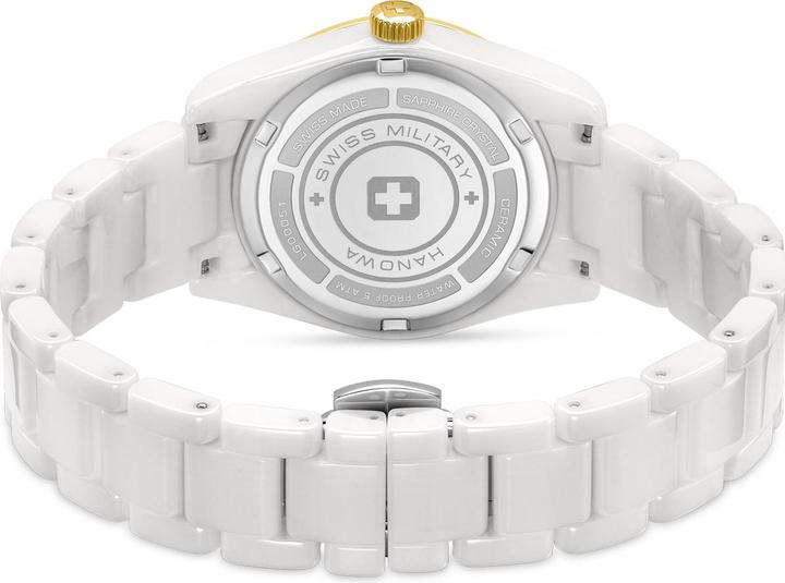 Immagine prodotto Swiss Military Hanowa Recluta svizzera Lady in ceramica (Fatto in Svizzera, 32 mm)