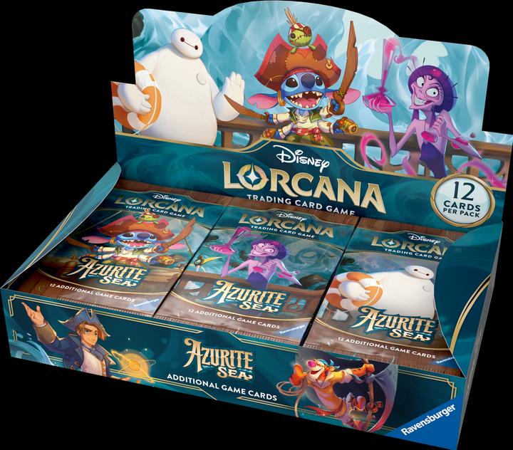 Produktbild Disney Azurite Sea Booster Box (Englisch, Booster Pack)