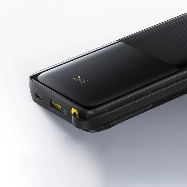 Actual product image Baseus Powerbank Bipow 2 10000mAh 20W (Black) (10000 mAh, 20 W, 37 Wh)