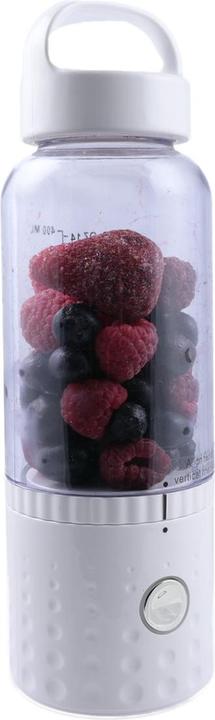 Actual product image Vitaliano portable smoothie maker to go, 500ml, interchangeable bottle, USB, dishwasher safe, lightweight (75 W)
