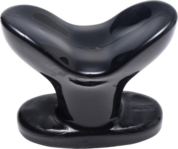 Actual product image Master Series XL Ass Anchor Flared Anal Plug - Black