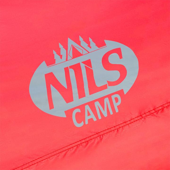 Produktbild Nils Zusammenklappbares Strandzelt NC3142 rot-grau (Strandzelt + Strandmuschel, 1 kg)