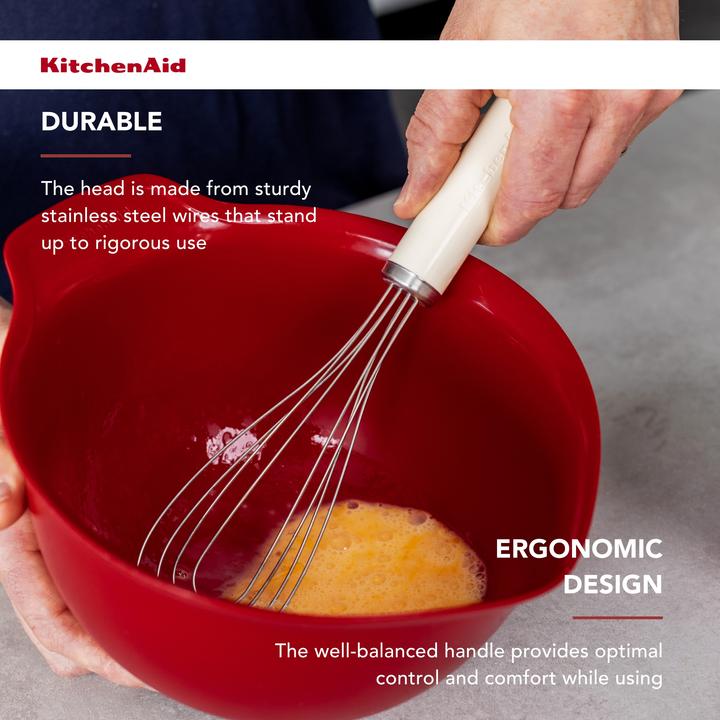 Produktbild KitchenAid Ka Flat Whisk Almond Cream