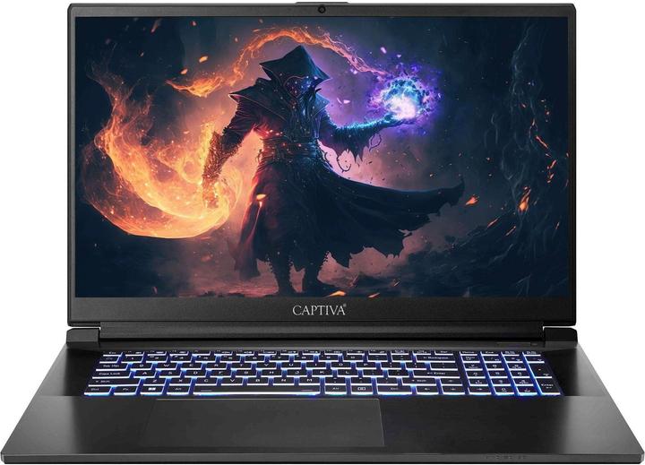 Actual product image Captiva Notebook Advanced Gaming I75-888G1CH (17.3, 32GB, 1TB SSD, GeForce RTX 4060 8GB, Win 11 Home (17.30", Intel Core i5-13500H, 32 GB, 1000 GB, DE)