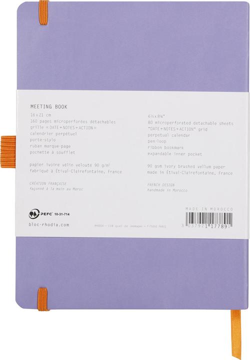 Produktbild Rhodia Notizbücher und Notizhefte Rho (A5, Harter Einband)