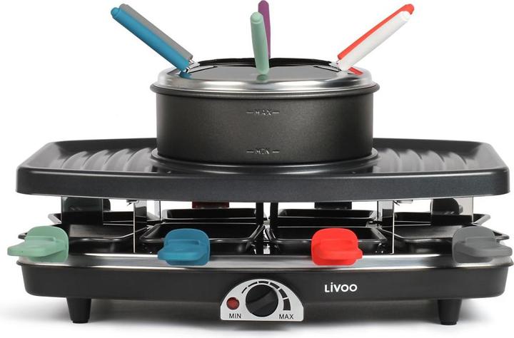 Produktbild Livoo Raclette Fondue Grill